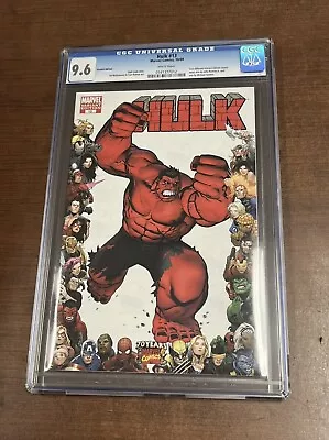 Buy Unpressed Hulk 13 CGC 9.6 McGuinness Loeb Red Hulk 70th Anniversary Variant • 99.94£