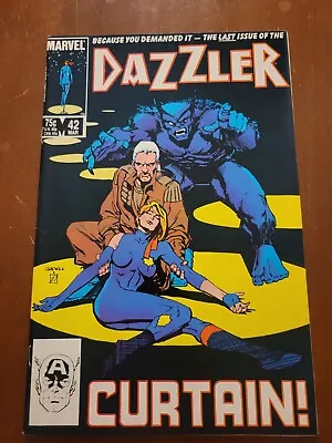 Buy DAZZLER #42 VF/ NM 9.0+ MARVEL COPPER AGE 1985 - FINAL ISSUE Taylor Swift ? • 7.94£