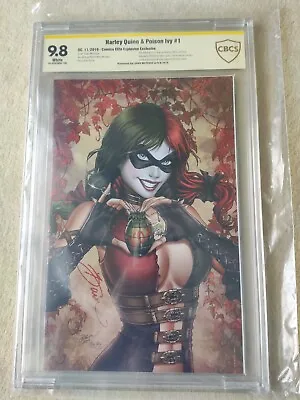 Buy 2019 Harley Quinn & Poison Ivy #1 McTeigue Variant CBCS 9.8 - LIMITED TO 250 • 214.17£