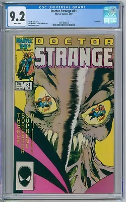 Buy Doctor Strange 81 CGC Graded 9.2 NM- 1st Rintrah Marvel Comics 1987 • 48.22£