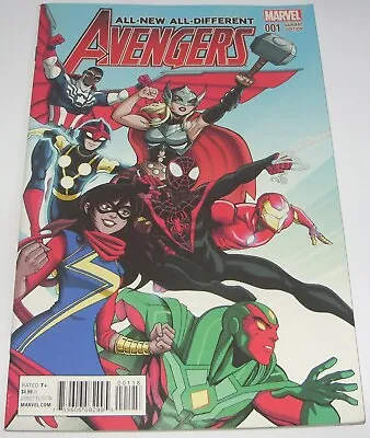 Buy All New All Different AVENGERS No 1 Marvel Comic LTD Variant Edition Jan 2016 • 3.99£