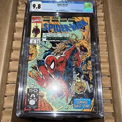 Buy Spider-Man 6 CGC  9.8 NM/M   White Pages • 71.15£