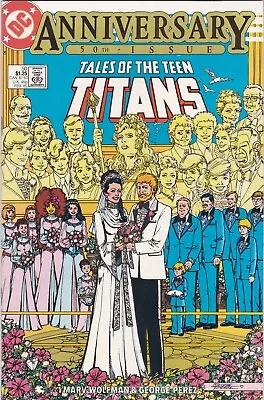 Buy Tales Of The Teen Titans # 50 (Feb. 1985, DC) George Perez Cover; NM- (9.2) • 4£