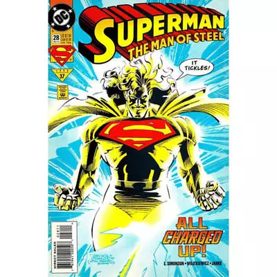 Buy Superman: The Man Of Steel #28 In Near Mint Minus Condition. DC Comics [n. • 1.30£