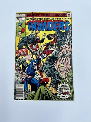 Buy Invaders #18 July '77 Bronze Age Marvel Comics • 7.11£
