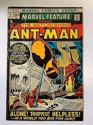 Buy Marvel Feature 4 FN+ 1st Solo Ant-Man Bronze Age  • 12.07£