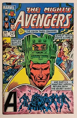 Buy The Avengers #243 (1984, Marvel) VF+ 1st App West Coast Avengers • 3.39£