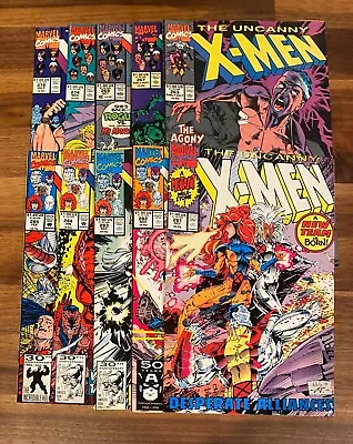 Buy 1990 - 91 Uncanny X-Men #263, 267, 269, 274, 275, 278, 281 - 285 Comic Books Lot • 78.84£
