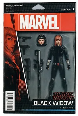 Buy Black Widow #1 - John Tyler Christopher Action Figure Variant Jtc (2015) • 1.95£