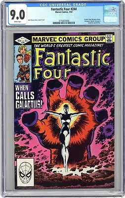 Buy Fantastic Four #244 CGC 9.0 1982 3776825004 • 83.95£