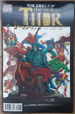 Buy The Death Of Thor #700 - Lenticular Cover Death Of Capt Mar-Vell 2017 NM • 6£