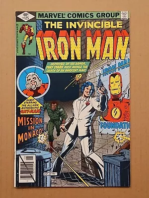 Buy Iron Man #125 1st James Rhodes On Cover Marvel 1979 VF/NM • 12.70£