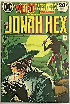 Buy Weird Western Tales#20 Fn/vf 1973 Jonah Hex Dc Bronze Age Comics • 10.11£