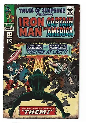 Buy Tales Of Suspense #78 (Marvel Comics) Iron-Man And Captain America • 17.61£