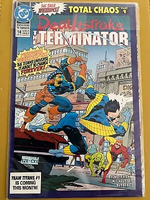 Buy Deathstroke The Terminator #14 16 17 DC Comics Total Chaos Teen Titans Sell Out • 7.95£