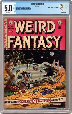 Buy Weird Fantasy #20 CBCS 5.0 1953 23-3812DEF-015 • 390.24£