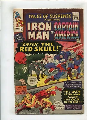 Buy Tales Of Suspense #65 (3.0) 1st Red Skull Silver Age!! 1965 • 55.60£