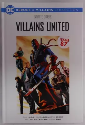Buy DC Comics Heroes & Villains Hardback Graphic Novel Collection #87 Villains Unite • 18.49£