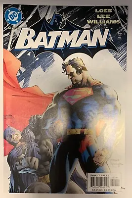 Buy (2003) BATMAN #612 1st Print! JIM LEE Art! Battles Superman! • 22.23£