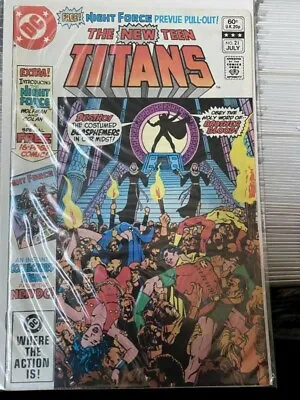 Buy New Teen Titans #21 DC COMICS  1st Appearance BROTHER BLOOD & THE MONITOR • 39.99£