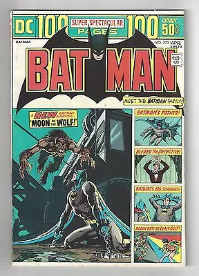 Buy BATMAN #255, 1974, DC Comics, 100 Pages, VF- CONDITION • 52.28£