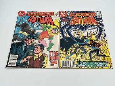 Buy Detective Comics Batman #542 & 550 DC Comics 1984/1985 Very Good • 8.66£
