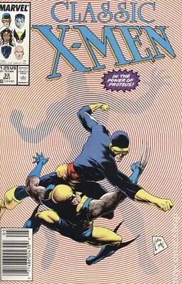 Buy X-Men Classic Classic X-Men Mark Jewelers #33MJ FN 1989 Stock Image • 5.71£