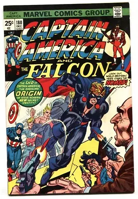Buy Captain America #180  1974 - Marvel  -FN/VF - Comic Book • 50.94£