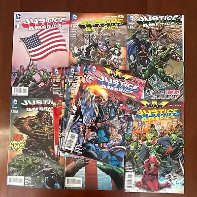 Buy Justice League Of America #1 To 14 DC Comics Lot Geoff Johns • 29.99£