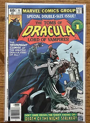 Buy Tomb Of Dracula #79 Last Issue Newsstand Unread Bagged/Boarded For 35 Yrs CGC IT • 109.63£