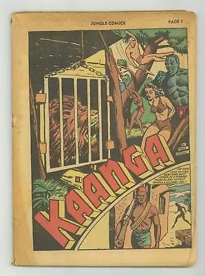 Buy Jungle Comics #39 Coverless 0.3 1943 • 32.78£