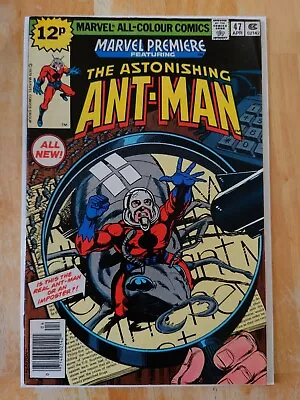 Buy Marvel Premiere #47 + #48 Featuring The Astonishing Ant-man Marvel Comic 1979 • 120£