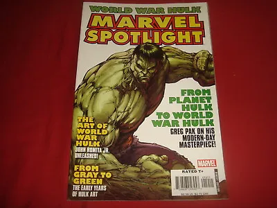 Buy WORLD WAR HULK : AFTER SMASH! #1 Marvel Comics 2007 NM • 1.49£