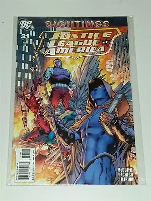 Buy Justice League Of America #21 Nm+ (9.6 Or Better) July 2008 Dc Comics • 4.99£