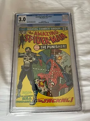 Buy Amazing Spider-Man 129. 1st Appearance Of The Punisher CGC 3.0 • 670£