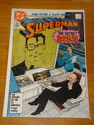 Buy Superman #2 Vol 2 Dc Comics Nm (9.4)  Condition February 1987 • 4.99£