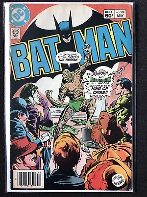 Buy DC Comics Batman #359 2nd Killer Croc 1st Cover App Rare Newsstand Variant Cents • 29.99£