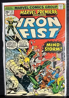 Buy Marvel Premiere 25 First Iron Mind-Storm F+ • 10.27£