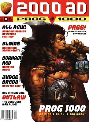 Buy 2000AD Prog 1000-1006 Judge Dredd Dead Reckoning All 7 Comic Books 12 7 1996 UK • 38.50£