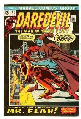 Buy Daredevil #91 6.5 // 1st Appearance & Death Of 3rd Mr. Fear Marvel Comics 1972 • 38.06£