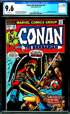 Buy CONAN THE BARBARIAN #23 CGC 9.6 1st Red Sonja BRONZE AGE Marvel Comics • 633.28£