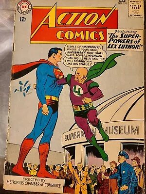 Buy Dc - Action Comics #298 - Vintage - Lex Luthor Superman - Acceptable 2 Good • 16.08£