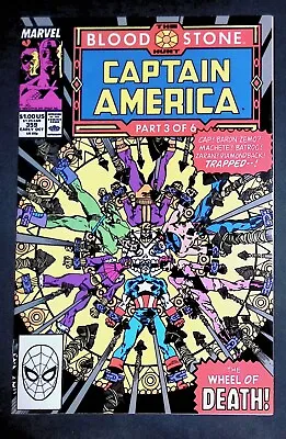 Buy Captain America #359 Marvel Comics 1st Cameo Appearance Of Crossbones NM- • 7.99£