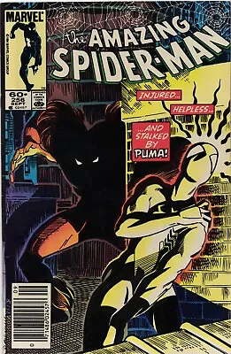 Buy Amazing Spider-Man #256 Key 1st App Puma 1984 Marvel Comics Newsstand Black • 11.07£