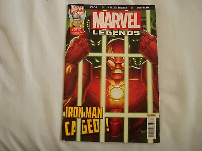 Buy Panini Comics - Marvel Legends #7 April 2015 - Iron Man Caged! • 3.99£