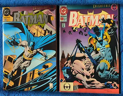 Buy Batman #500 (2 Covers), Dc, 1993. Die-cut And Newstand Covers!! 9.4 Near Mint!!! • 19.76£