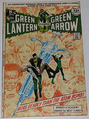 Buy The Green Lantern #86 Sidekick Speedy's Heroin Addiction Story 1971 • 45£