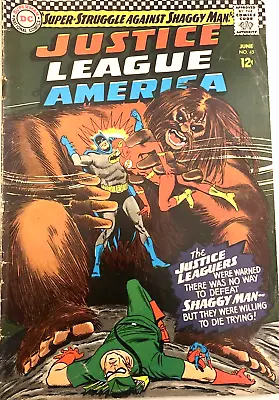 Buy Justice League Of America # 45.  Silver Age 1966. Mike Sekowsky-cover. Vg+ 4.5 • 14.99£