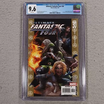 Buy Ultimate Fantastic Four #30 2006 1st App Of Zombies Marvel Comics CGC 9.6 • 102.85£