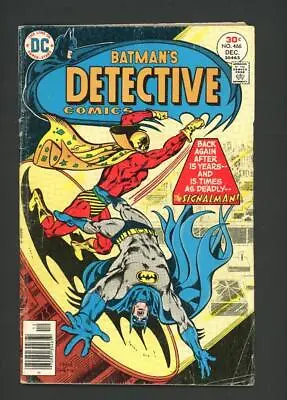 Buy Detective Comics 466 GD 2.0 High Definition Scans * • 5.54£